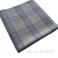 Tweed de tela de lana a cuadros para ropa de falda de damas